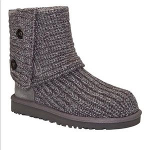 Kids Grey wool UGGs
